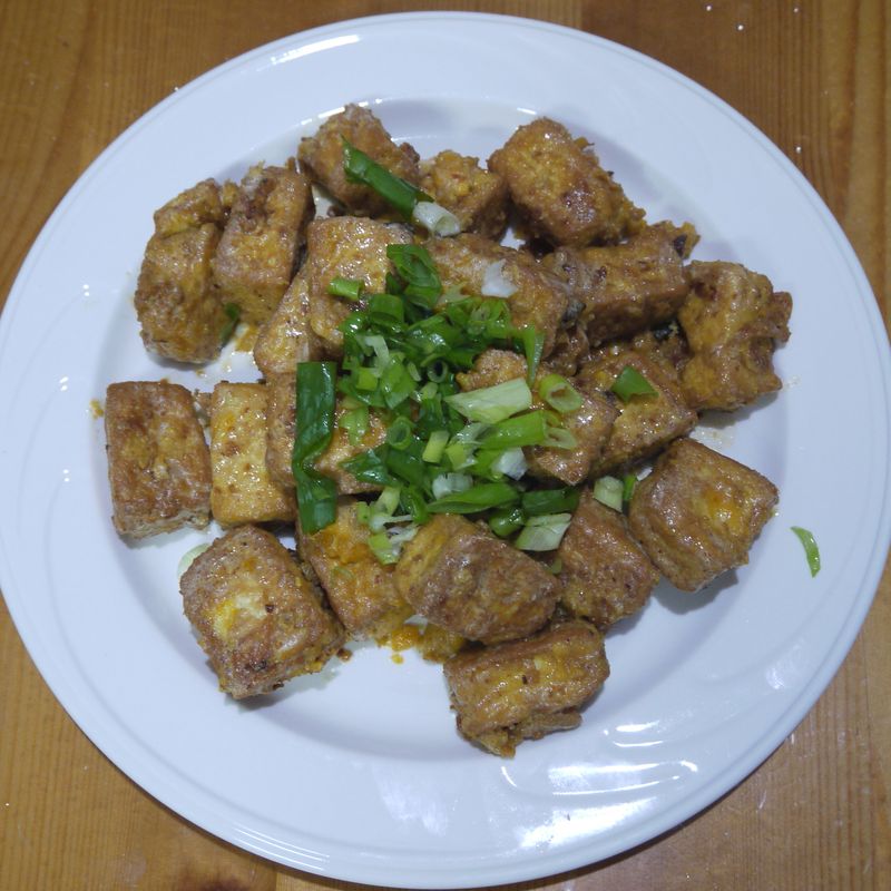 金沙豆腐