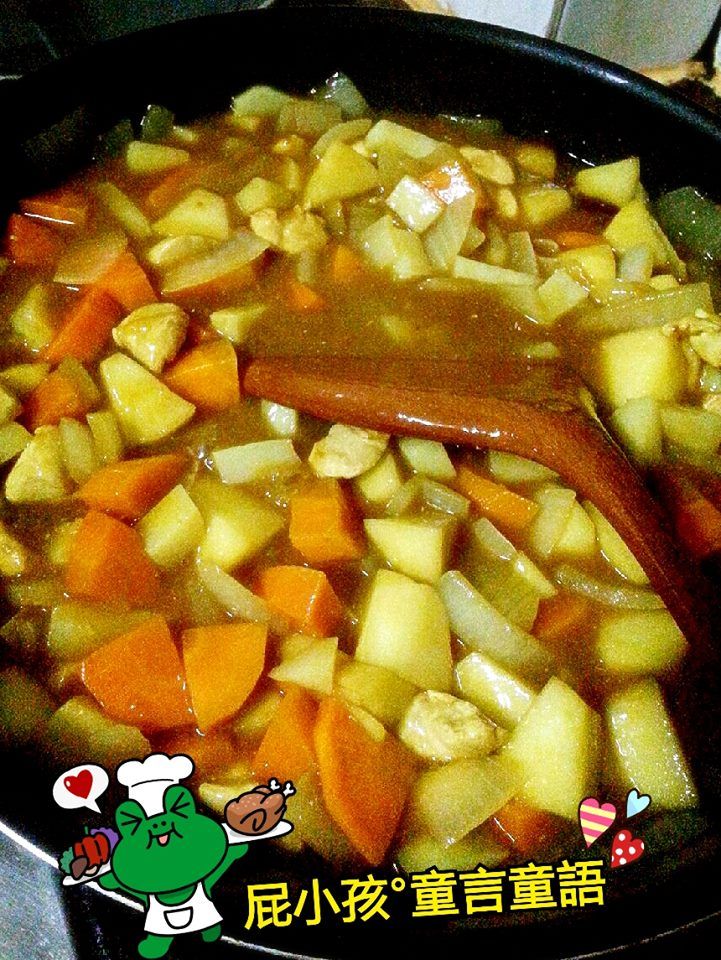 甜嘖嘖蘋果咖哩飯