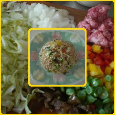 養生五彩炒飯