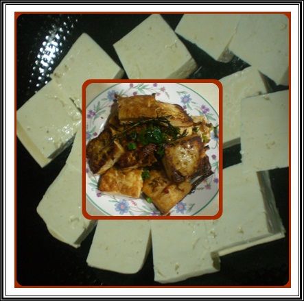香煎迷迭香豆腐