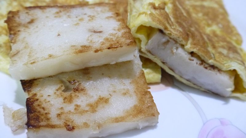 雙色蘿蔔糕