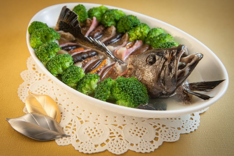 麒麟蒸魚之藍星石斑