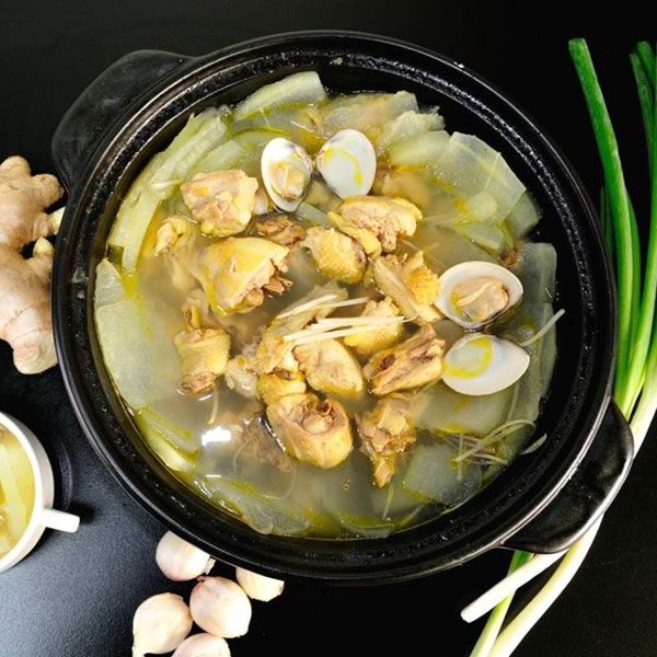 冬瓜蛤蜊雞湯