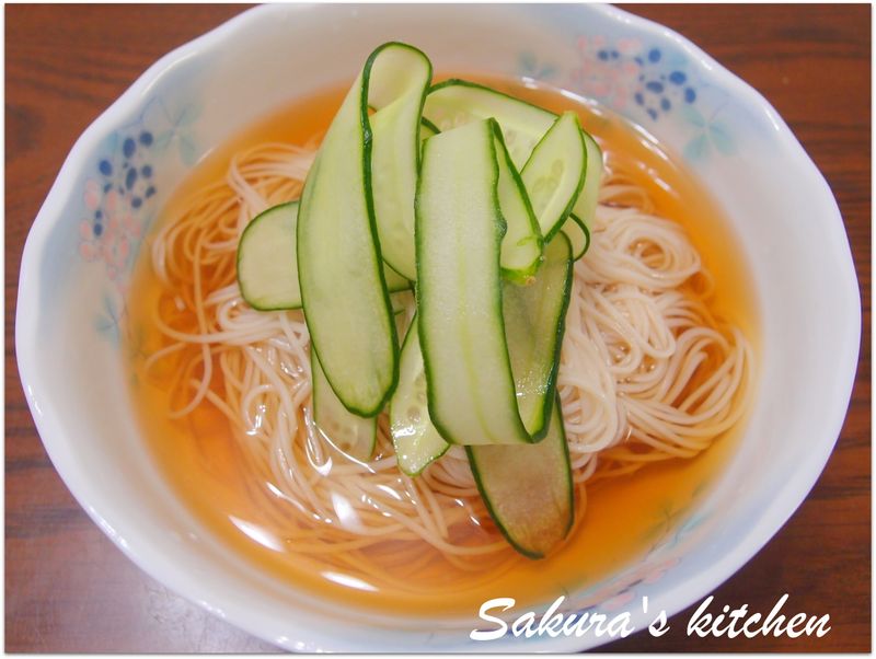 ♥我的手作料理♥柴魚黃瓜冷麵【飲食革命】