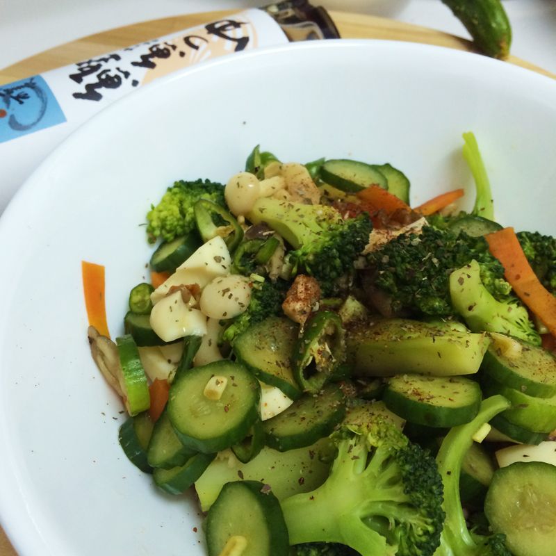 減肥就吃涼拌青菜~淬釀中式下午茶點