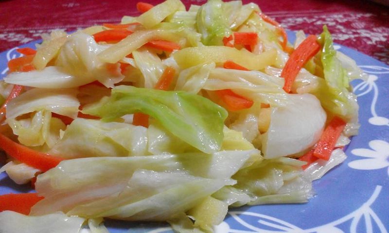 高麗菜蘋果絲