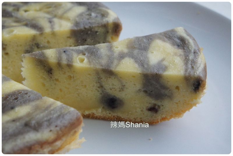 用電子鍋做 大理石藍莓蛋糕