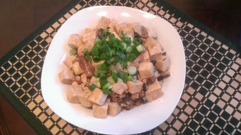 蠔油香菇豆腐