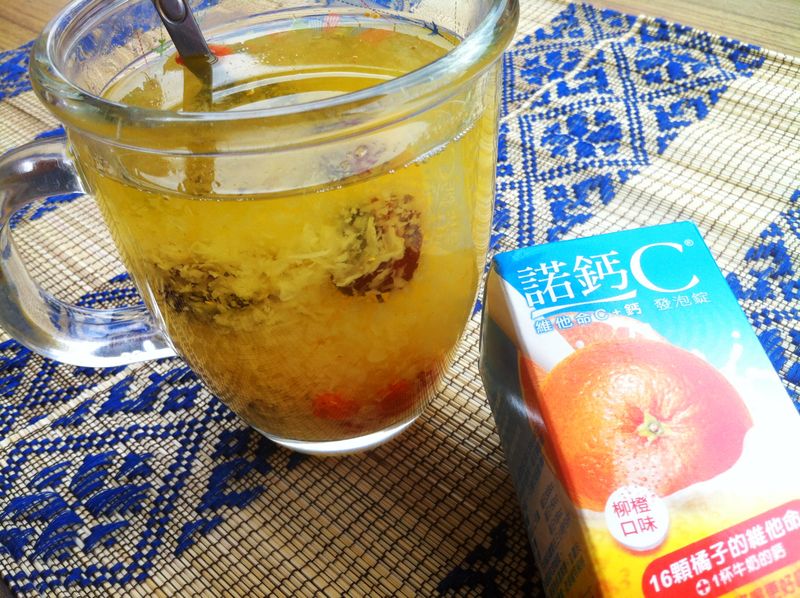CC銀耳涼飲【諾鈣C發泡錠】