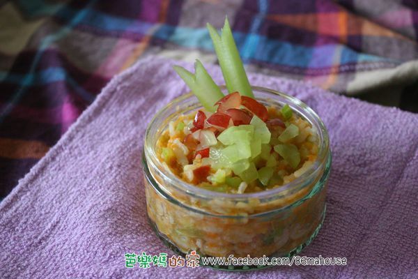 素食副食品-西芹葡萄燉飯