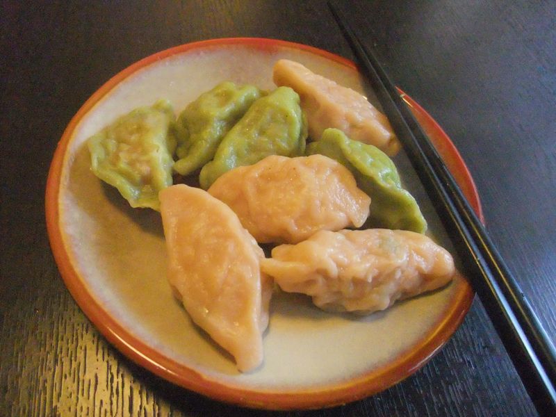 <DIY-雙色水餃>