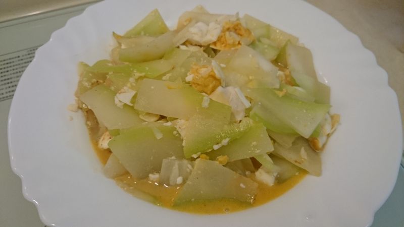 金沙瓢瓜(鹹蛋瓢瓜)