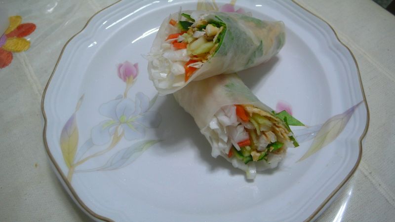 lanni 簡易越南涼粉捲