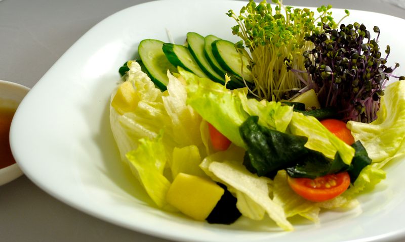 [綠藤芽食譜] 和風生菜沙拉