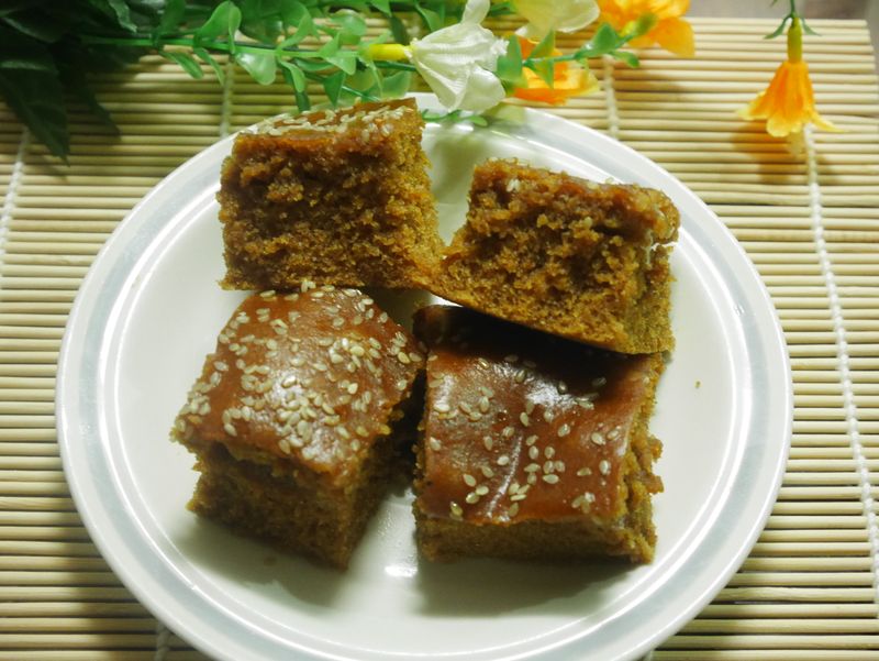 快速黑糖糕(泡打粉)