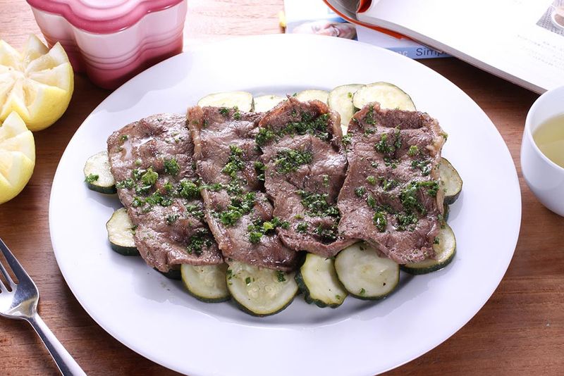<湯瑪仕幸福食堂> 地中海式燒烤嫩肩里肌