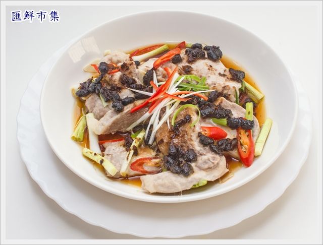 電鍋料理~豆豉蒸豬里肌