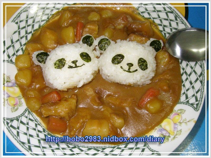 圓仔咖哩飯「元本山海苔」