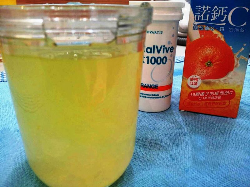 寒天CC飲 X 諾鈣C發泡錠