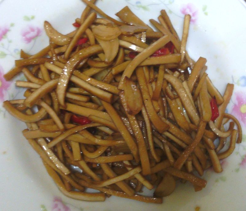 蒜香豆干