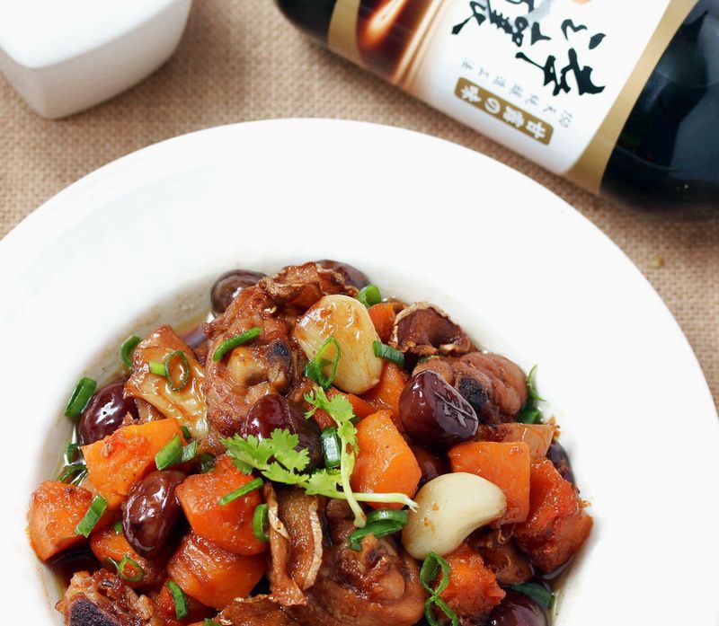[薑燒南瓜栗子雞]蘿瑞娜x淬釀節氣食譜