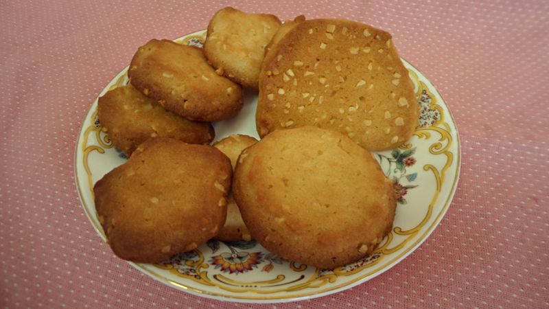 酥脆酥脆手工杏仁餅乾