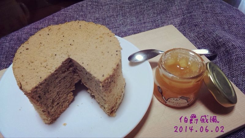 伯爵戚風蛋糕