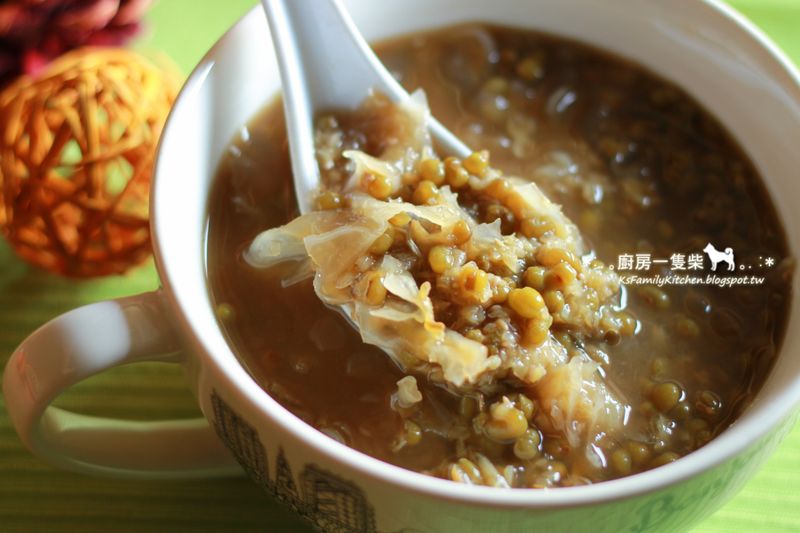 黑糖銀耳綠豆湯 (阿基師小撇步)