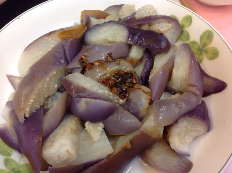電鍋蒸茄子