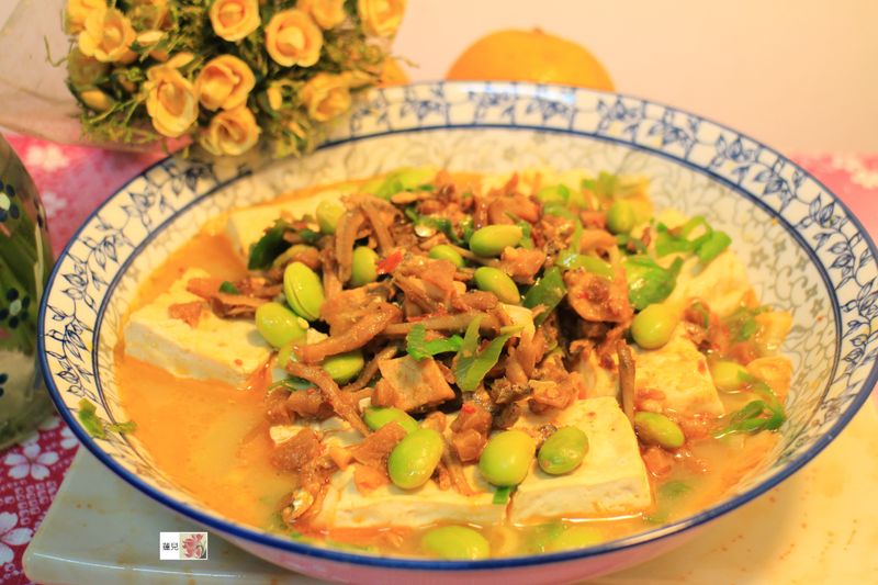 清蒸臭豆腐