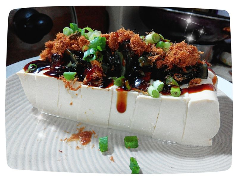 涼拌皮蛋豆腐