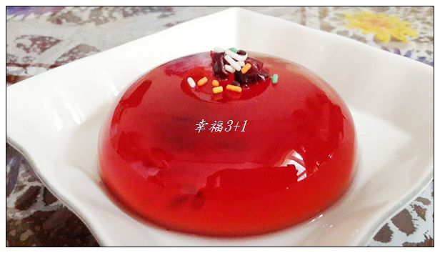 洛神花茶凍