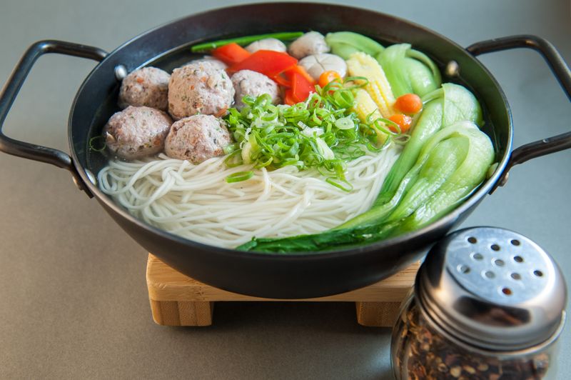 時蔬肉丸麵