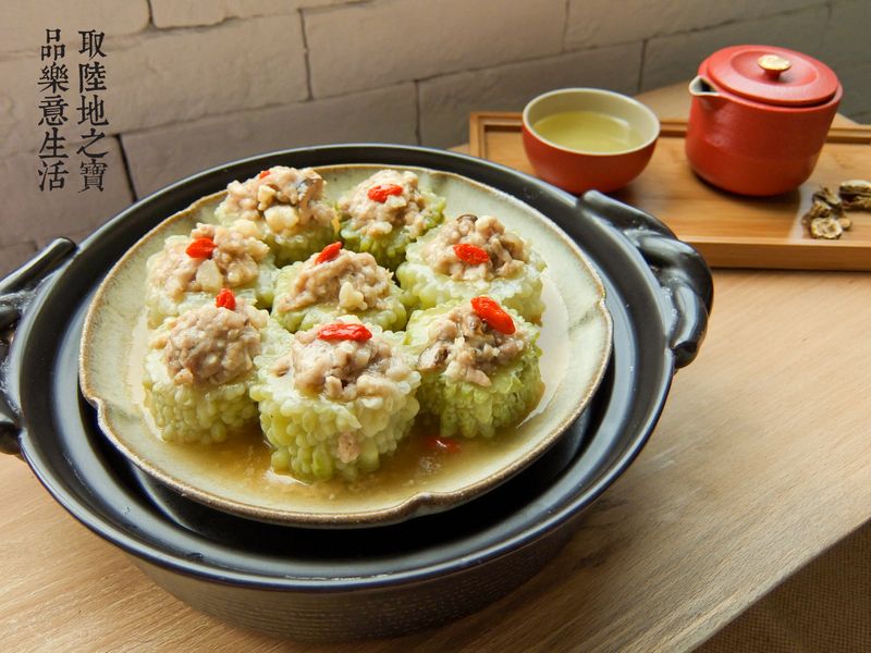 【陶鍋料理】苦瓜鑲肉