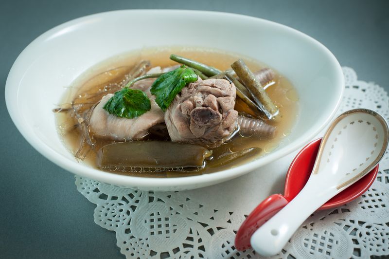 山葵雞湯