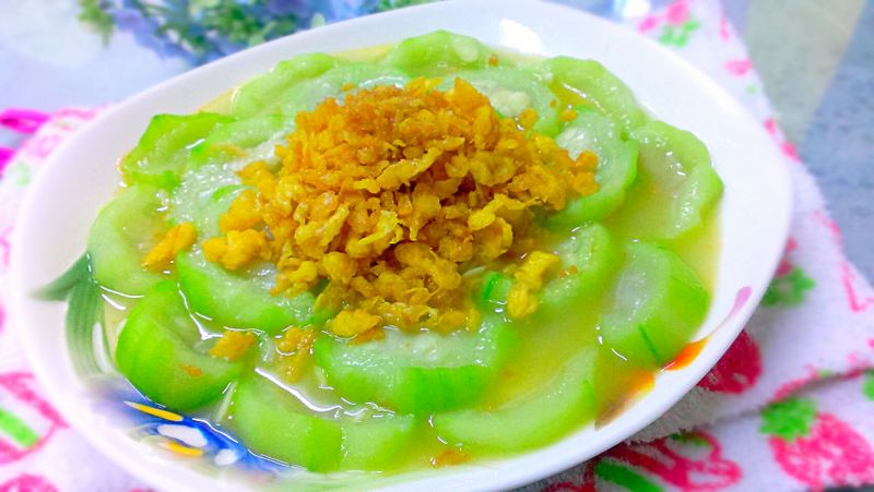 蛋酥絲瓜