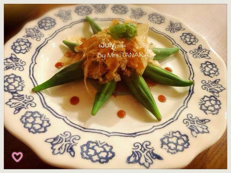 涼拌秋葵.Mrs TNK