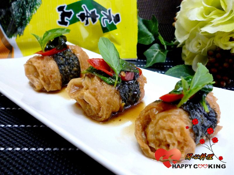 三杯豆包捲(可素食)「元本山海苔」