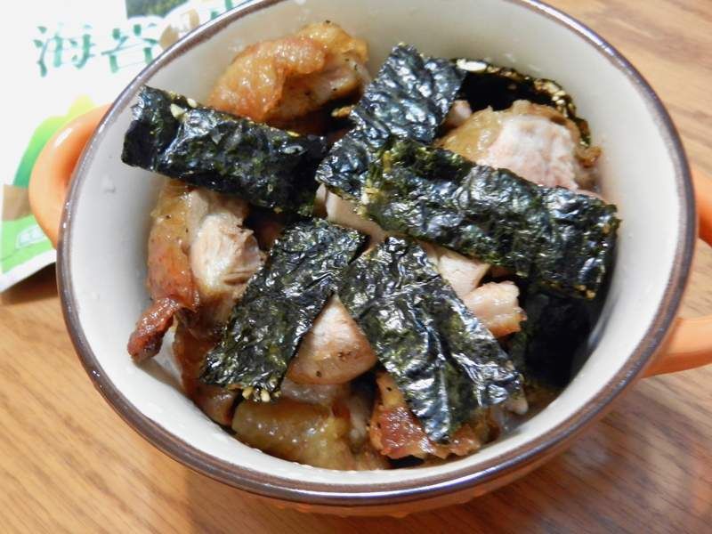 烤無骨雞腿肉+海苔堅果 【元本山海苔】
