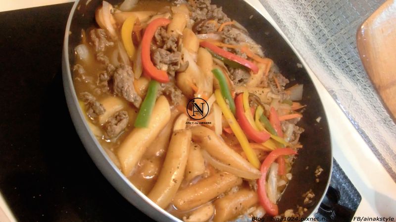 宮廷年糕-韓式料理(有影片教學)