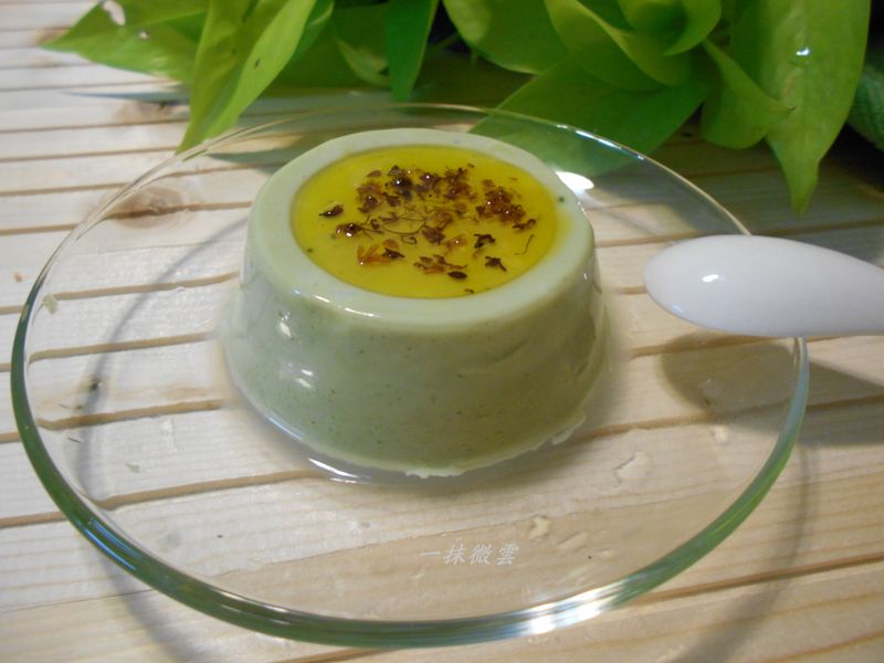 抹茶奶凍