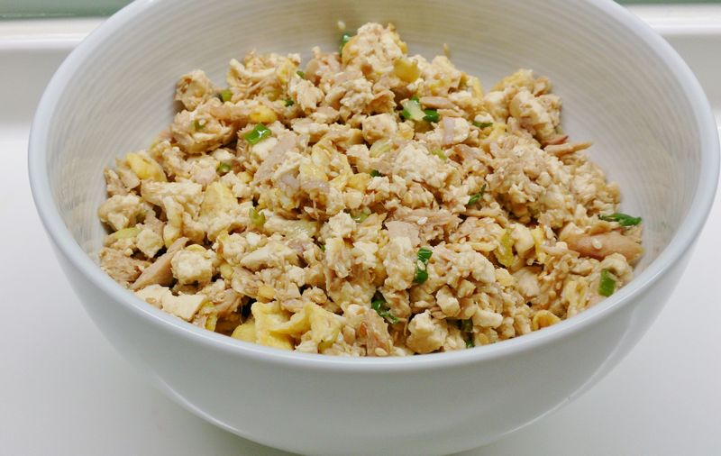 豆腐鮪魚香鬆