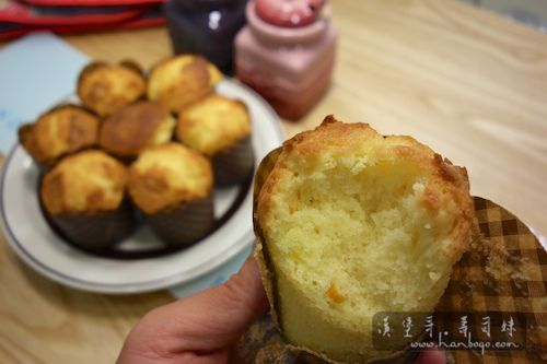 橙味櫻桃小蛋糕 Muffin