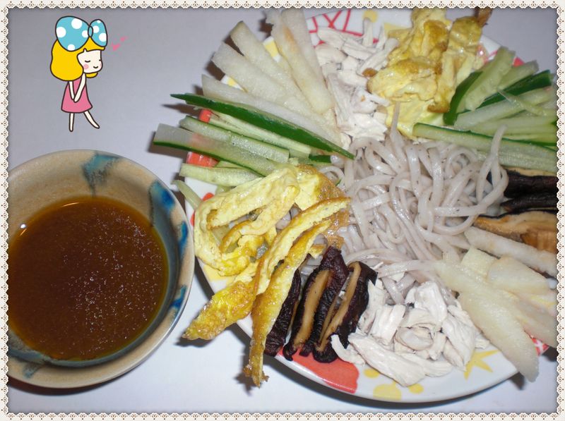 韓式什錦冷麵