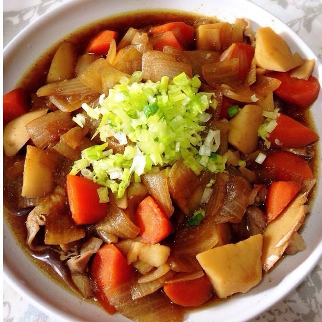 馬鈴薯燉肉(火鍋肉片)可素食版