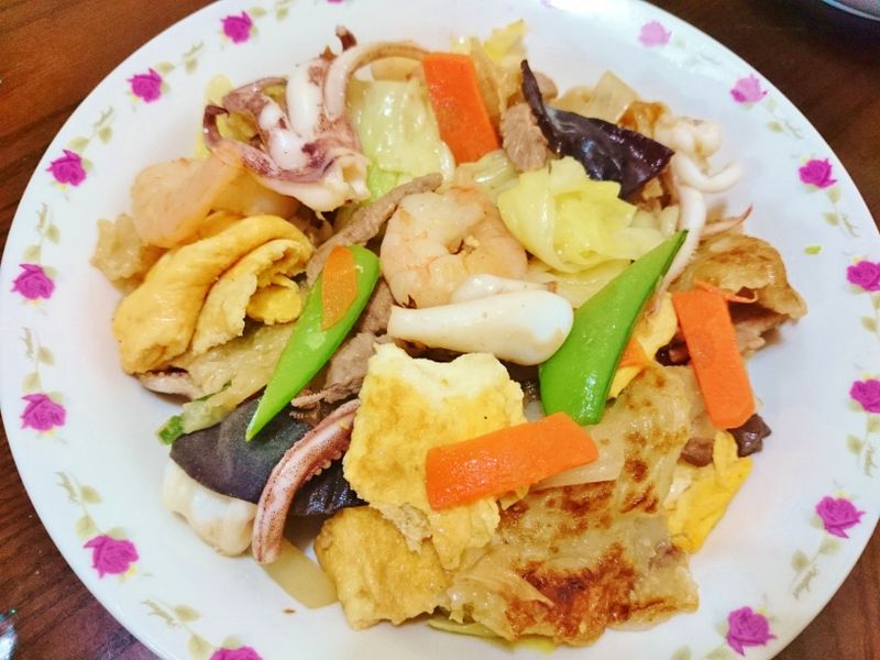 蔥派炒什錦