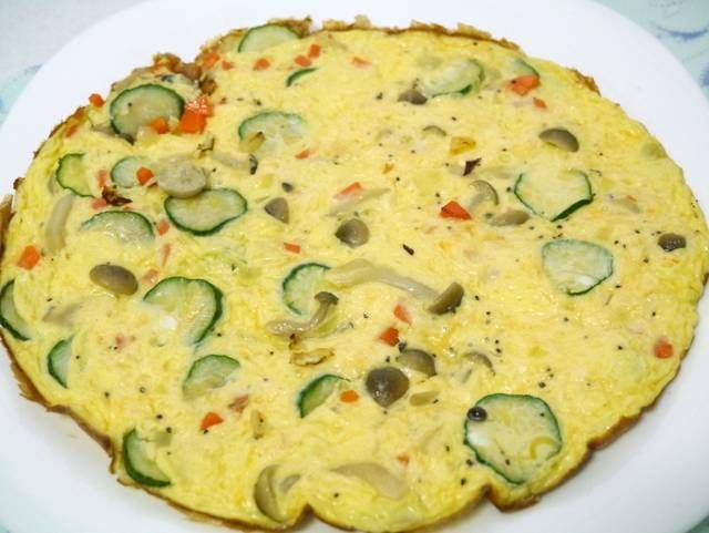 蔬菜烘蛋