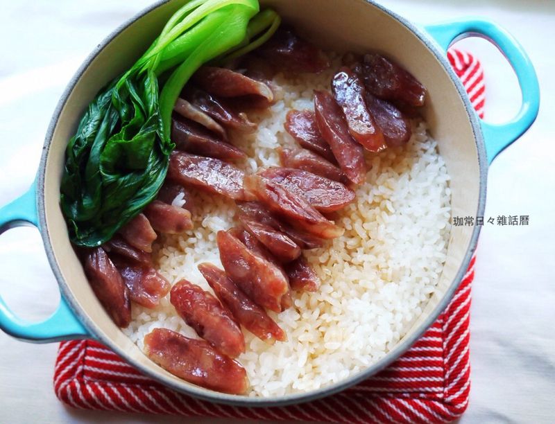 臘味煲仔飯&煮飯火候技巧