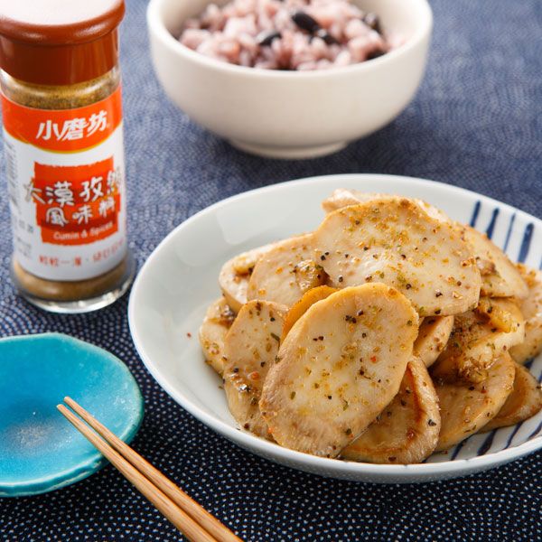 煎孜然杏鮑菇