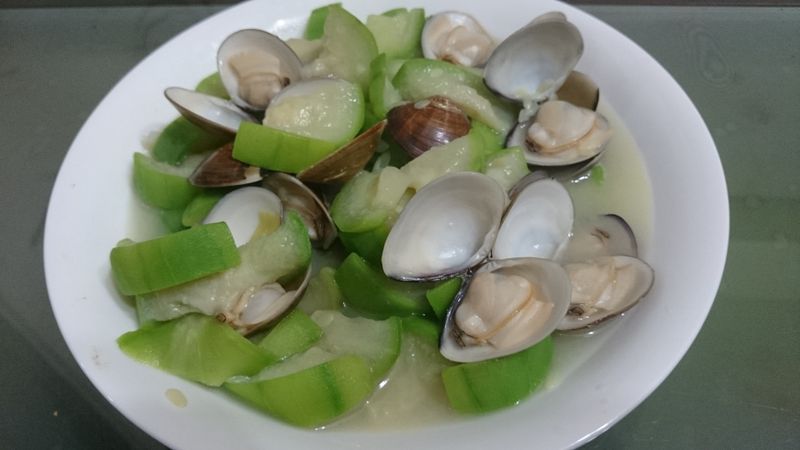 [瓜果類]蛤蜊絲瓜
